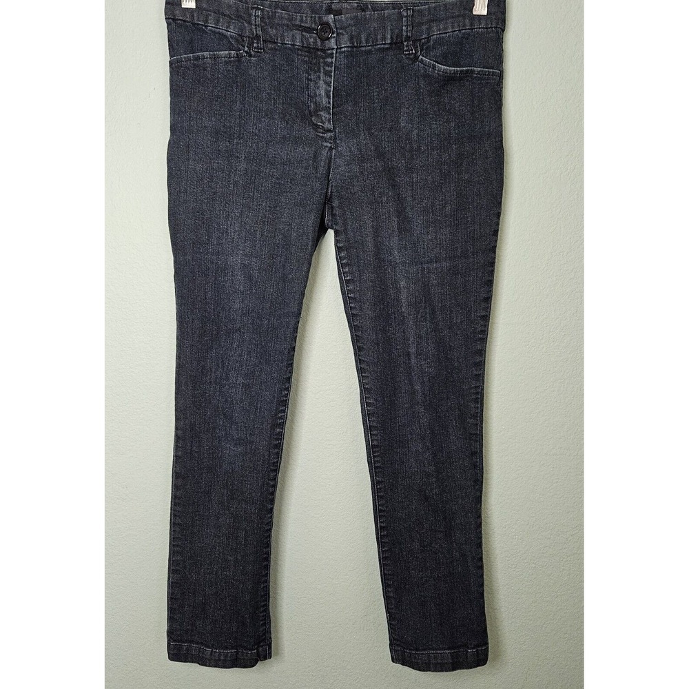 The Limited Womens Skinny Ankle Jeans Dark Wash Denim Pants Size 8 Mid Rise